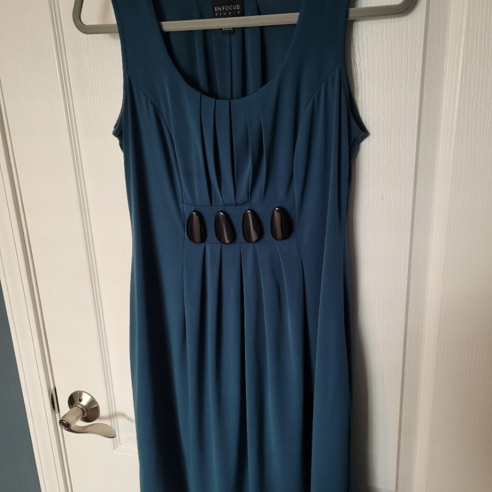 Teal Dress